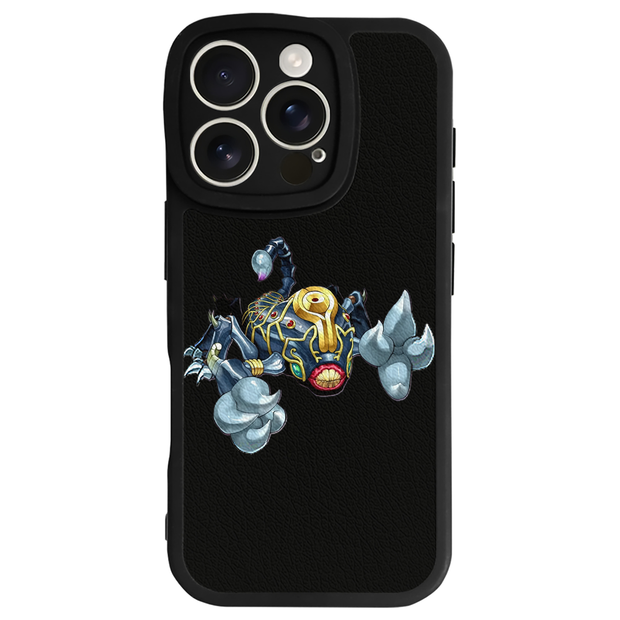 （画像用） 遊☆戯☆王 Yu-Gi-Oh! 【iPhone 16シリーズ対応】シリコンスマホケース（レザー調） 材質：シリコン